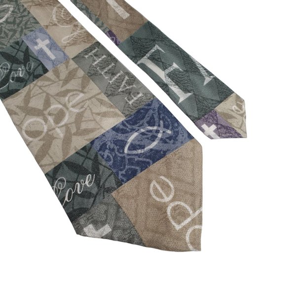 Eagles Wings Mens Necktie Tie Work Dad Gift Religion Church Worship Pastor - Picture 2 of 5